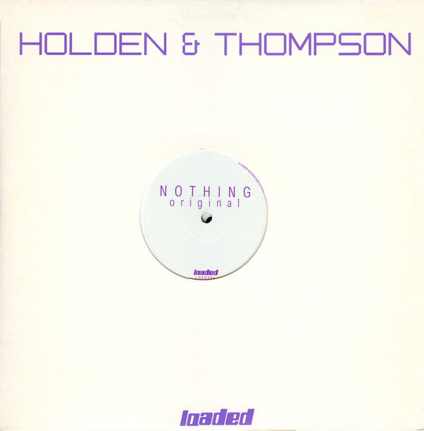 Holden* & Thompson* : Nothing (2x12