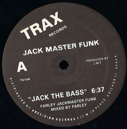 Jack Master Funk* : Jack The Bass / Love Can't Turn Around (12