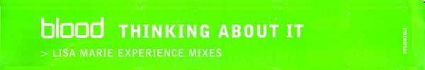 Blood : Thinking About It (Lisa Marie Experience Mixes) (12