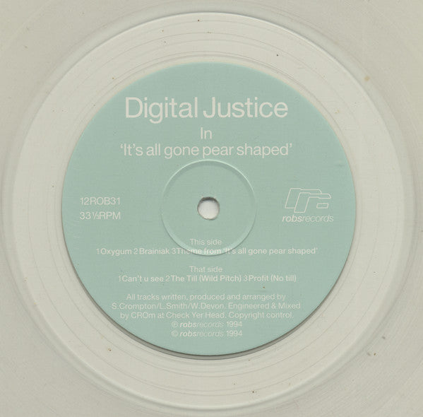 Digital Justice : It's All Gone Pear Shaped (12