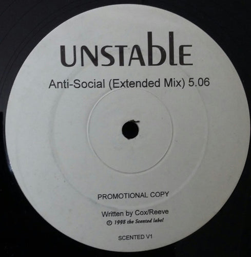Unstable (6) : Anti-Social (Extended Mix) (12