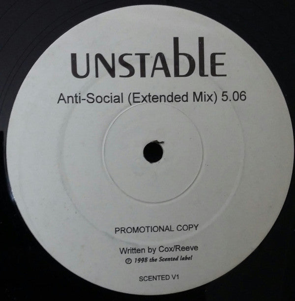 Unstable (6) : Anti-Social (Extended Mix) (12