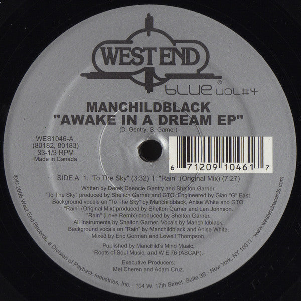 Manchild Black : Awake In A Dream EP (12