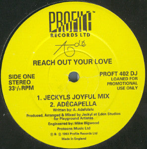 Adé : Reach Out Your Love (12