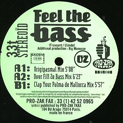 OZ* : Feel The Bass (12