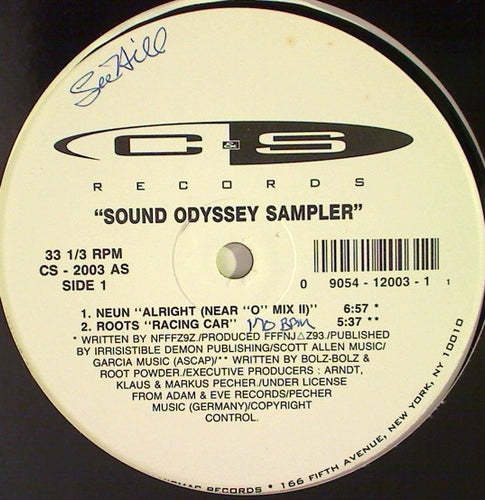 Various : Sound Odyssey Sampler (12