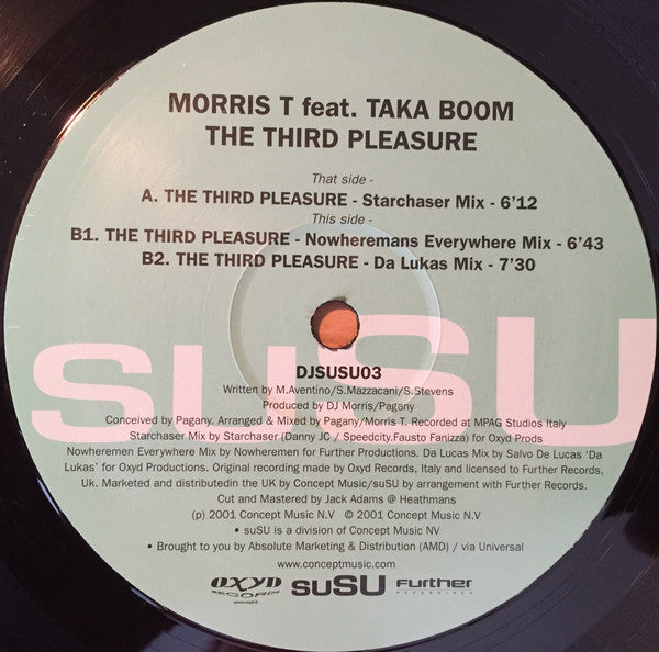 Morris T Feat. Taka Boom : The Third Pleasure (12
