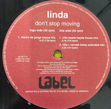 Load image into Gallery viewer, Linda : Don&#39;t Stop Moving (12&quot;)
