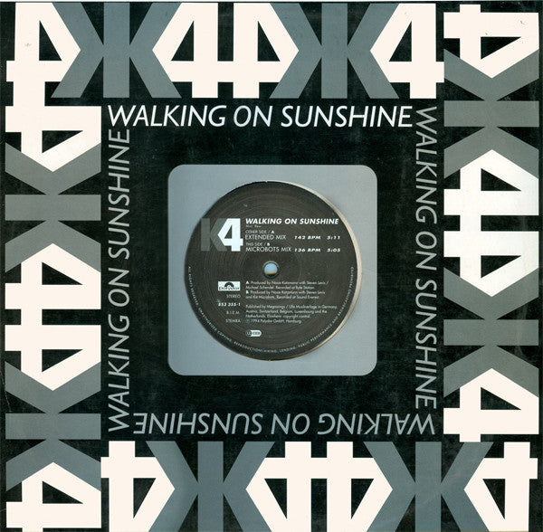 K4 (4) : Walking On Sunshine (12