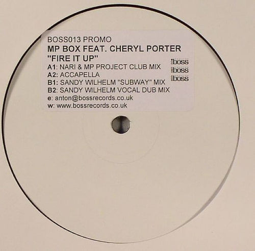 MP Box Feat. Cheryl Porter : Fire It Up (12