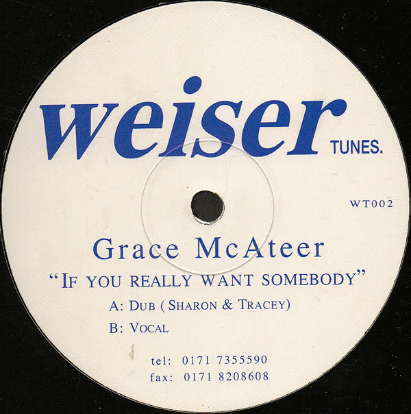 Grace McAteer : If You Really Want Somebody (12