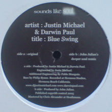 Load image into Gallery viewer, Justin Michael &amp; Darwin Paul : Blue Swing (12&quot;)
