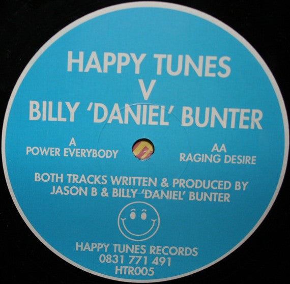 Happy Tunes V Billy 'Daniel' Bunter* : Power Everybody / Raging Desire (12