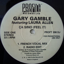 Load image into Gallery viewer, Gary Gamble Featuring Laura Allen : Ça Sino (Feel It) (12", Promo)
