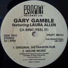 Load image into Gallery viewer, Gary Gamble Featuring Laura Allen : Ça Sino (Feel It) (12", Promo)
