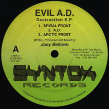 Load image into Gallery viewer, Evil A.D. : Destruction E.P. (12&quot;, EP)
