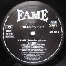 Load image into Gallery viewer, Loraine Velez : Fame (12&quot;)
