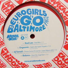 Load image into Gallery viewer, Jean Nipon &amp; Orgasmic : Eurogirls Go To Baltimore Part 1 (LP, Comp, Ltd, Num, Red)
