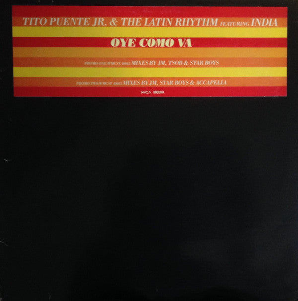 Tito Puente Jr. & The Latin Rhythm Feat. Tito Puente, India & Cali Aleman : Oye Como Va (2x12