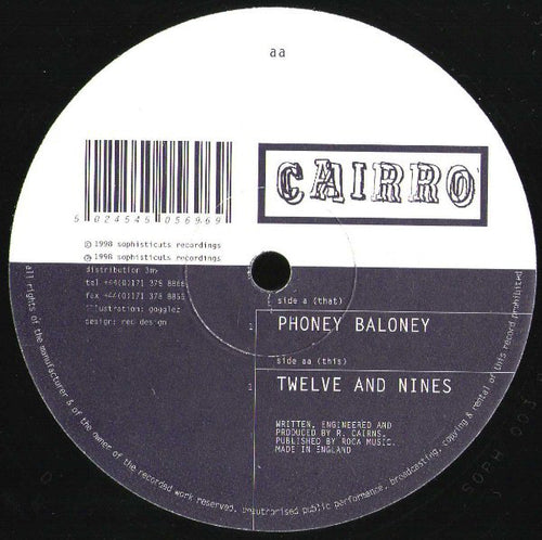 Cairro : Phoney Baloney (12