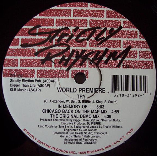 World Premiere : Try (12