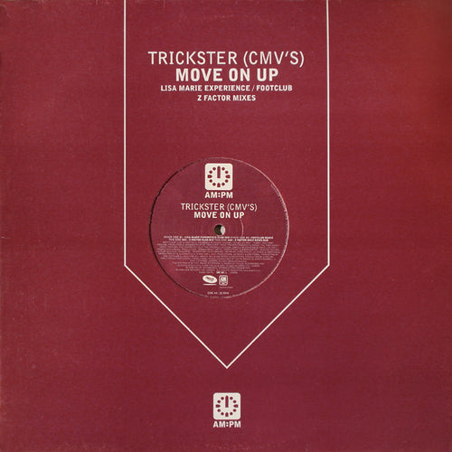 Trickster (CMV's) : Move On Up - (Lisa Marie Experience / Footlclub / Z Factor Mixes) (12
