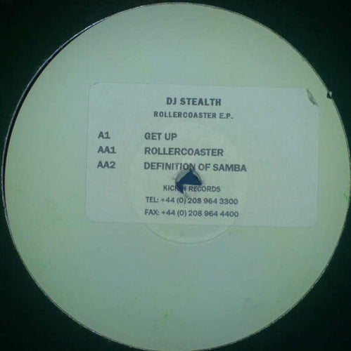 DJ Stealth : Rollercoaster EP (12