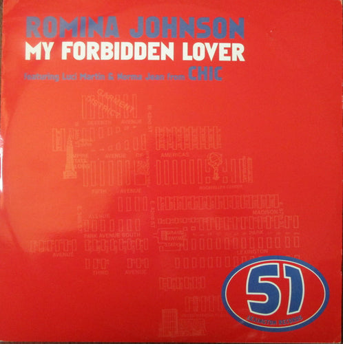 Romina Johnson Featuring Luci Martin & Norma Jean* : My Forbidden Lover (12
