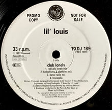 Load image into Gallery viewer, Lil&#39; Louis : Club Lonely (2x12&quot;, Promo)
