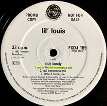 Load image into Gallery viewer, Lil&#39; Louis : Club Lonely (2x12&quot;, Promo)
