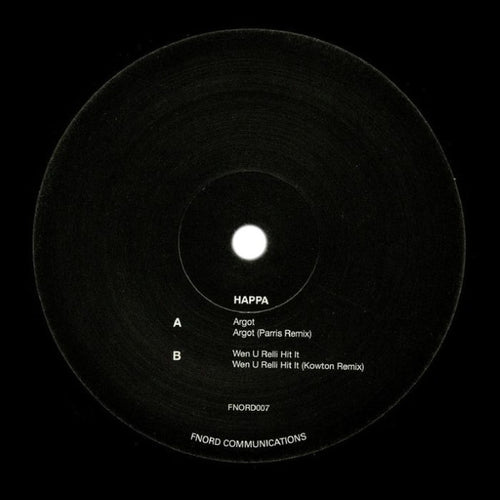 Happa (3) : Argot (12