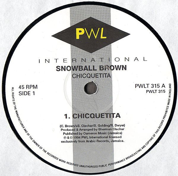Snowball Brown* : Chicquetita (12