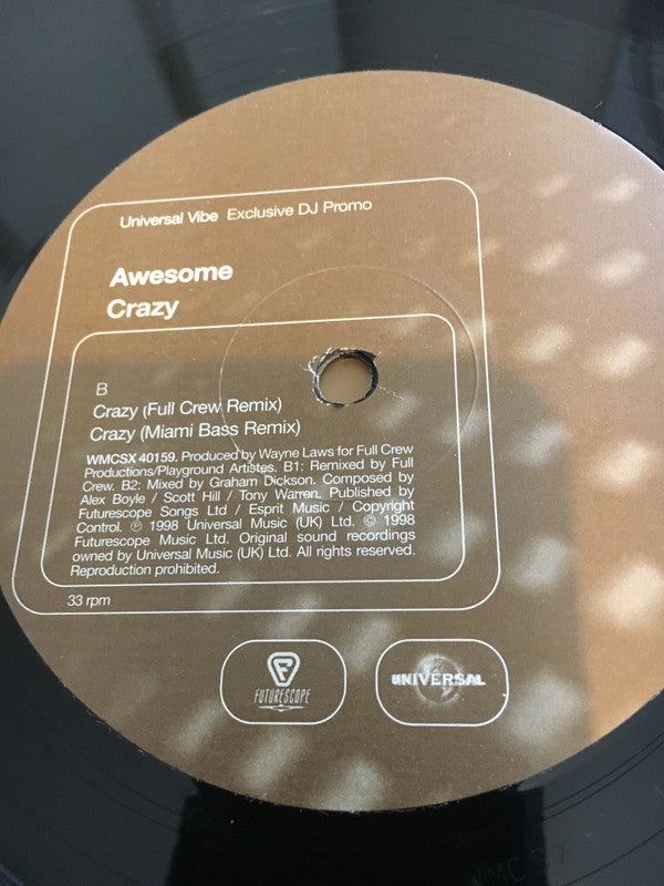 Awesome (2) : Crazy (12