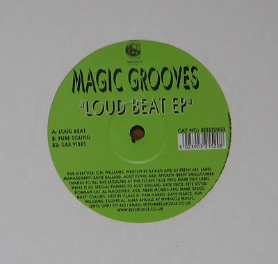 Magic Grooves : Loud Beat EP (12