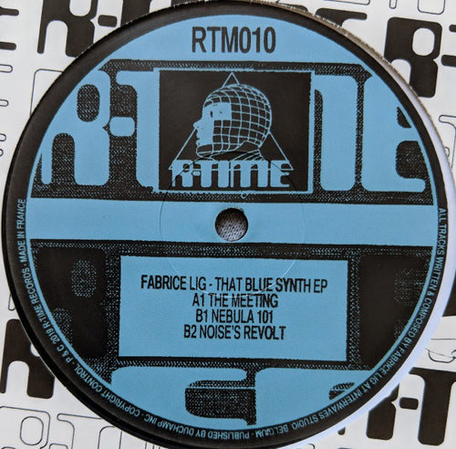 Fabrice Lig : That Blue Synth EP (12