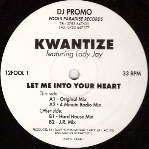 Kwantize Featuring Lady Jay (2) : Let Me Into Your Heart (12