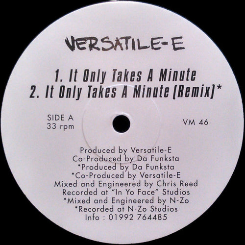 Versatile-E* : It Only Takes A Minute (12