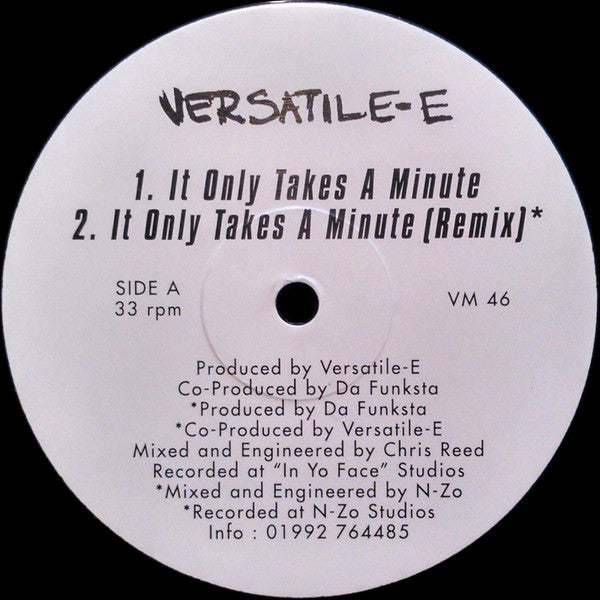 Versatile-E* : It Only Takes A Minute (12