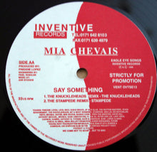 Load image into Gallery viewer, Mia Chevais : Say Something (12&quot;, Promo)
