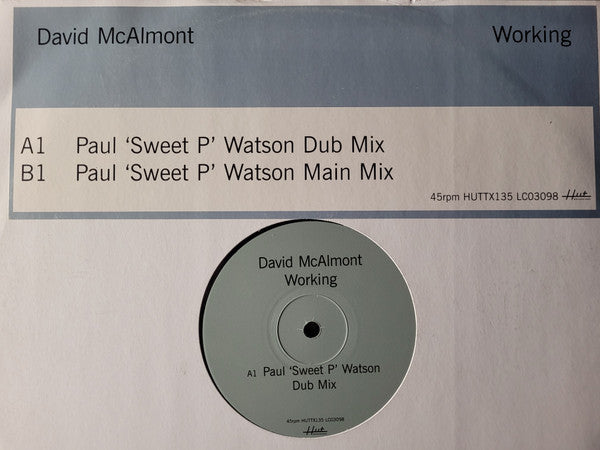David McAlmont : Working (12