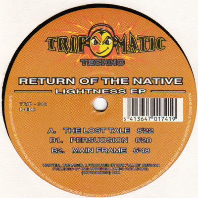 Return Of The Native : Lightness EP (12