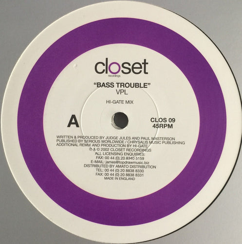 VPL : Bass Trouble (12