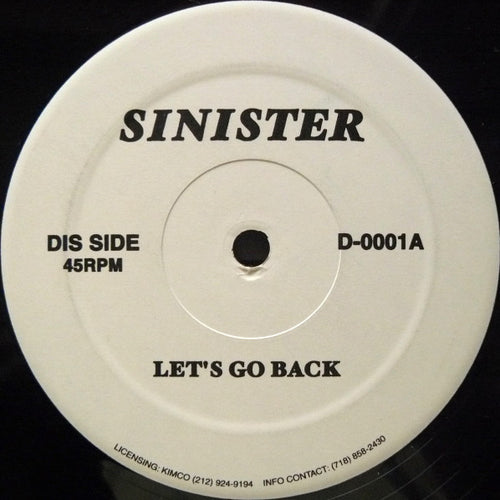 Sinister (12) : Let's Go Back / Disciple's Beat (12