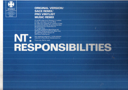 NT (2) : Responsibilities (12