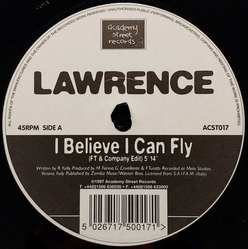 Lawrence (2) : I Believe I Can Fly (12