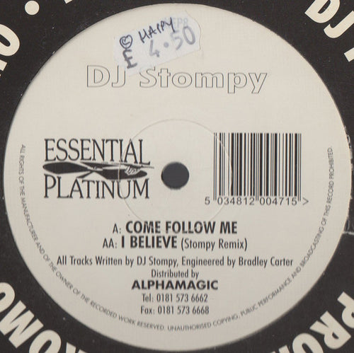 DJ Stompy : Come Follow Me / I Believe (Stompy Remix) (12