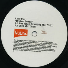Load image into Gallery viewer, Love Inc.* : Broken Bones (12&quot;)
