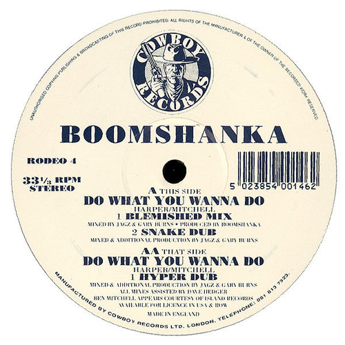 Boomshanka : Do What You Wanna Do (12