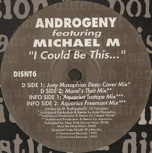 Androgeny Featuring Michael M : I Could Be This ... (12