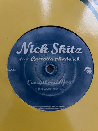 Nick Skitz / French Affair : Everything Is You / Sexy (12